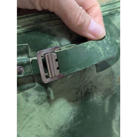 Hunter Uniroyal Vintage Unisex Rare Green Weathered Wellingtons Boots Size T5 - Picture 5 of 10